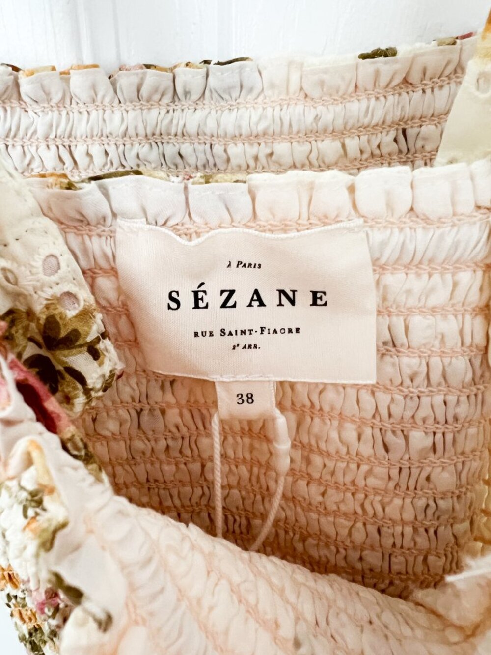 ✨ NWT ✨ Sezane - Elodie Blouse - size EU38 - Picture 8 of 9
